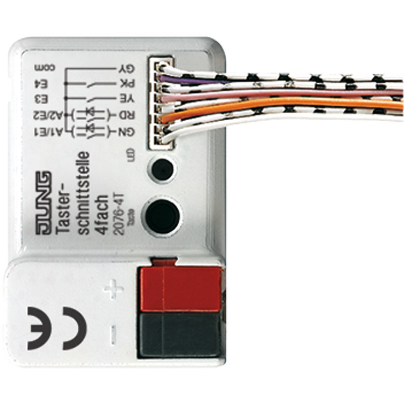 KNX/EIB-бинарный вход, 4 канала; KNX