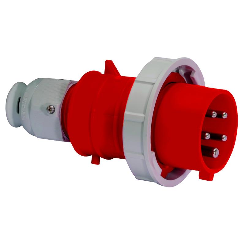 Вилка кабельная 32A 5р(3P+N+PE) 6h 400V IP67 Quick-Connect 21241 I 21241-Bals I Bals