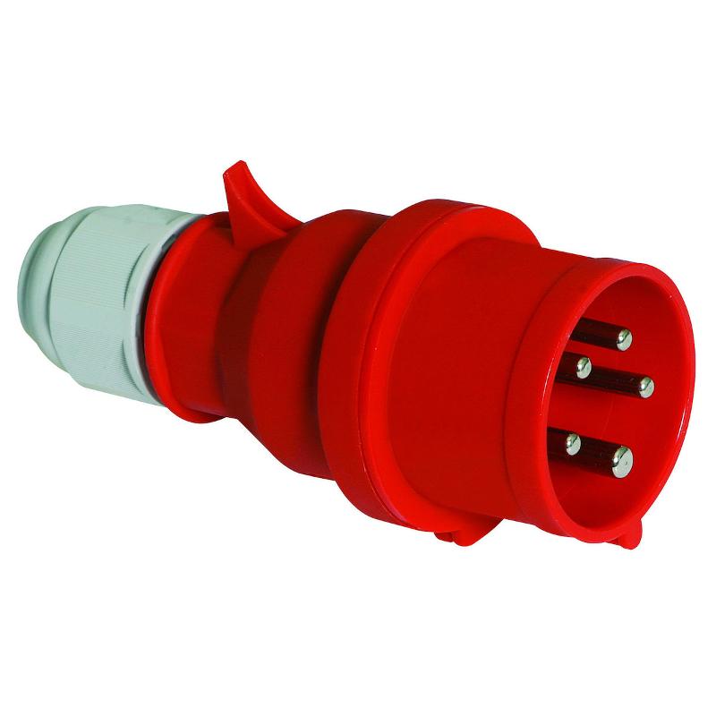 Вилка переносная 16А 5р(3P+N+PE) 400В 6h IP44 Quick-Connect I 2136-Bals I Bals