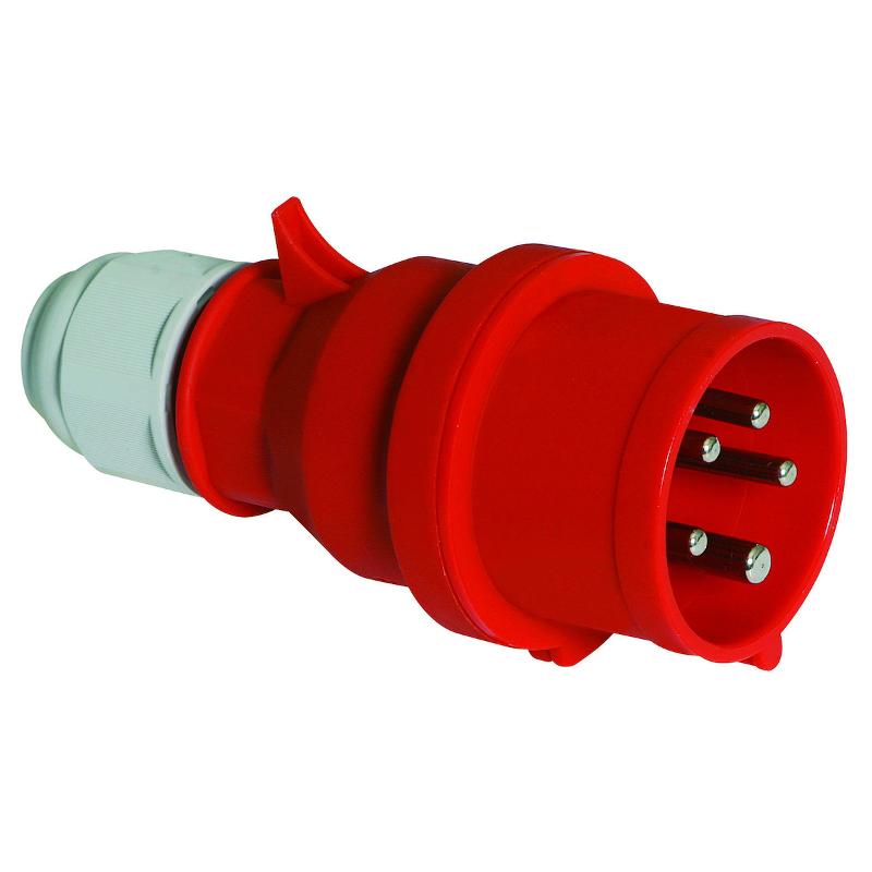 Вилка переносная 32A 5р(3P+N+PE) 6h 400В IP44 Quick-Connect I 2148-Bals I Bals