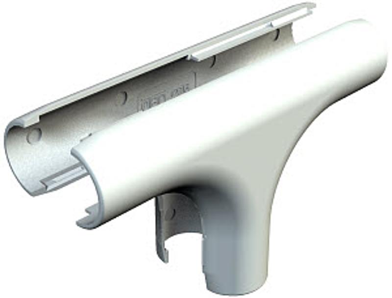 Т-образное соединение для труб Quick-pipe, M20 (белый) (2953 T M20 RW)