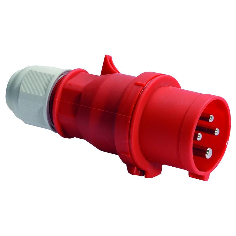 Вилка 16А 3Р+Е 400В 6h IP44 Quick-Connect фазоинвертор 22053 I 22053-Bals I Bals