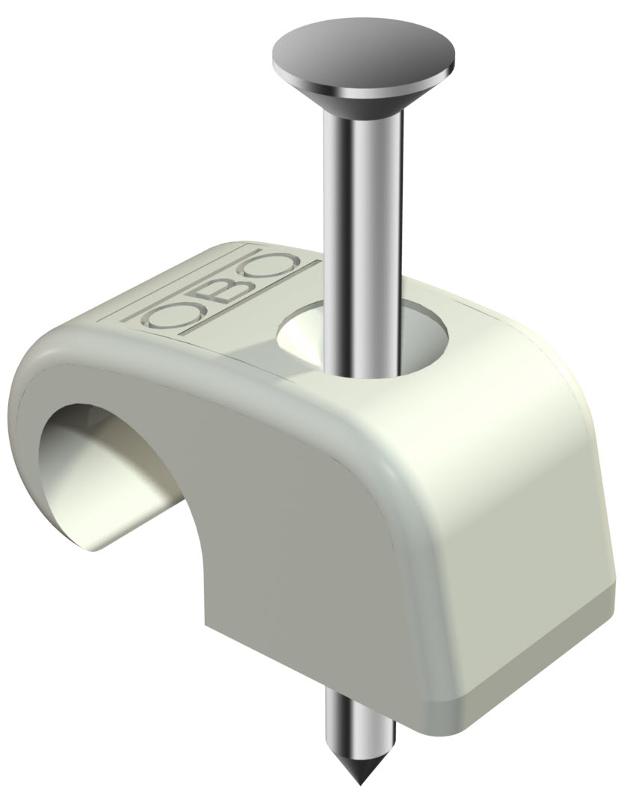 Крепежная скоба с гвоздем 4-7mm, L18 (2025 18 LGR)