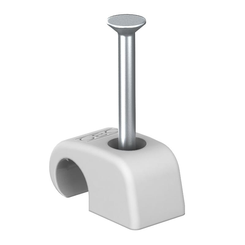 Крепежная скоба с гвоздем 4-7mm, L25 (2025 25 LGR SO)