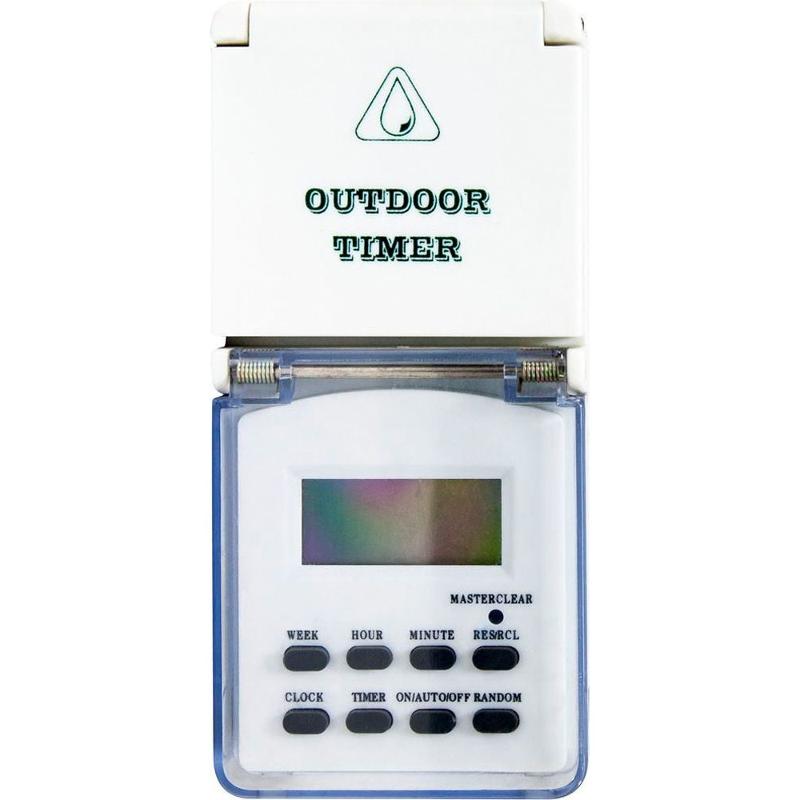 TM23 3500W/16A 230V розетка с таймером (недельная) в защитном корпусе IP44