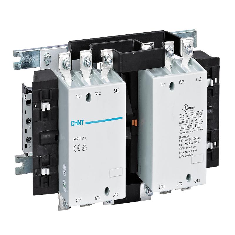 Контактор NC2-115NS реверс 115A 400В/АС3 50Гц (R)