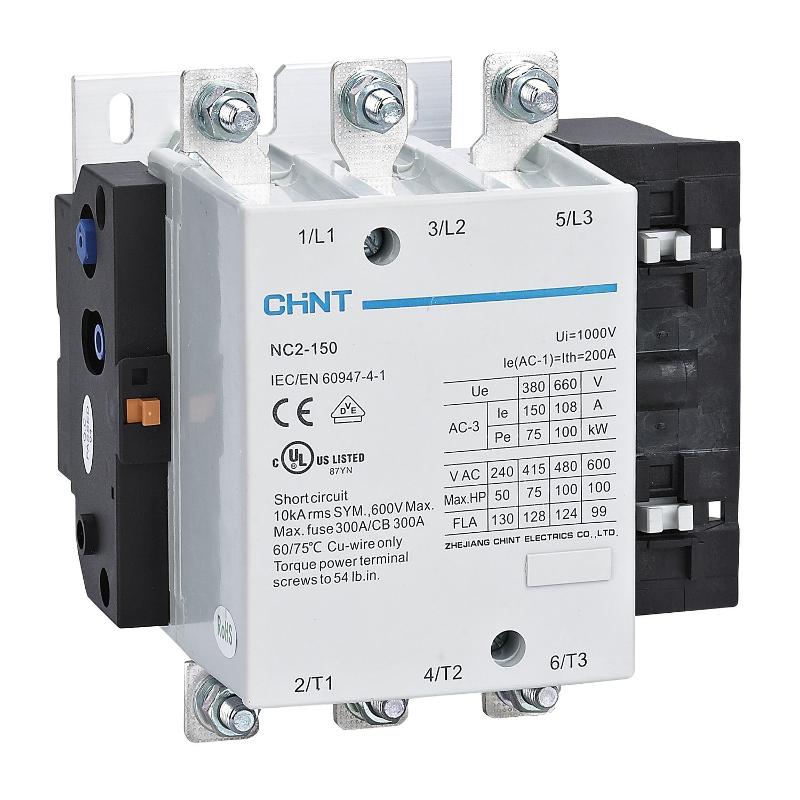 Контактор NC2-150 150А 110В/АС3 50Гц (R)