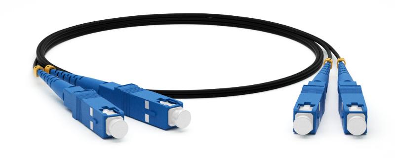 Патч-корд FC-D2-9-SC/UR-SC/UR-H-10M-LSZH-BKвол.-оптич.(шнур) SM 9/125 (OS2),SC/UPC-SC/UPC,2.0мм,duplex,LSZH,10м,черн.