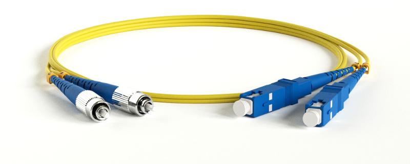 Патч-корд FC-D2-9-FC/UR-SC/UR-H-2M-LSZH-YL волоконно-оптический (шнур) SM 9/125 (OS2), FC/UPC-SC/UPC, 2.0 мм, duplex, LSZH, 2 м