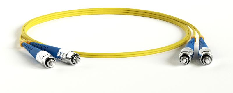 Патч-корд FC-D2-9-FC/UR-FC/UR-H-5M-LSZH-YL волоконно-оптический (шнур) SM 9/125 (OS2), FC/UPC-FC/UPC, 2.0 мм, duplex, LSZH, 5 м