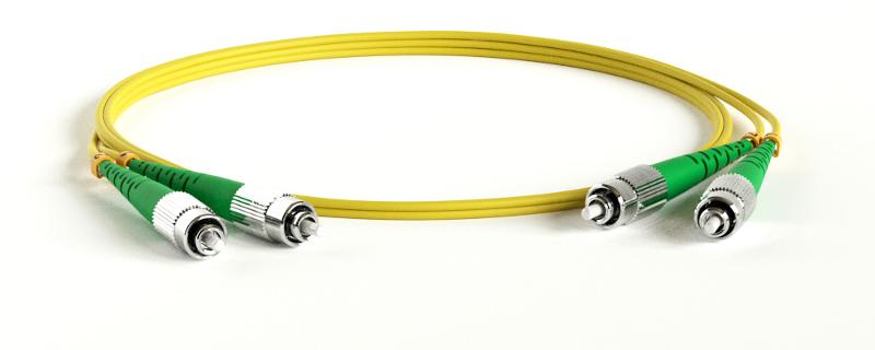Патч-корд FC-D2-9-FC/AR-FC/AR-H-2M-LSZH-YL волоконно-оптический (шнур) SM 9/125 (OS2), FC/APC-FC/APC, 2.0 мм, duplex, LSZH, 2 м