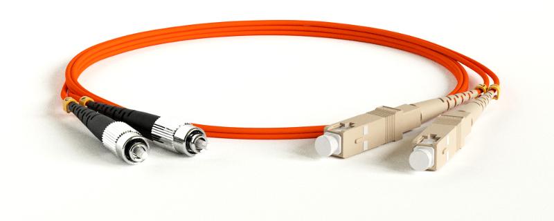 Патч-корд FC-D2-50-FC/PR-SC/PR-H-1M-LSZH-OR волоконно-оптический (шнур) MM 50/125, FC-SC, 2.0 мм, duplex, LSZH, 1 м