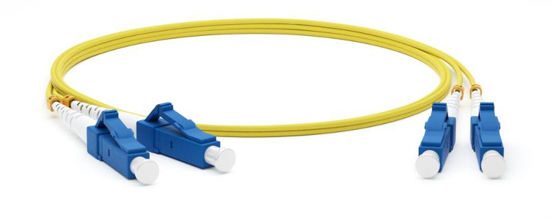 Патч-корд FC-D2-9-LC/UR-LC/UR-H-30M-LSZH-YL волоконно-оптический (шнур) SM 9/125 (OS2), LC/UPC-LC/UPC, 2.0 мм, duplex, LSZH, 30 м