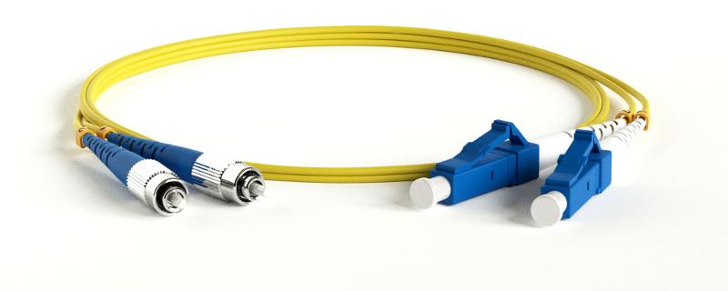 Патч-корд FC-D2-9-FC/UR-LC/UR-H-20M-LSZH-YL волоконно-оптический (шнур) SM 9/125 (OS2), FC/UPC-LC/UPC, 2.0 мм, duplex, LSZH, 20 м