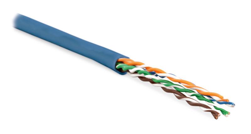 Кабель витая пара UUTP4-C5E-P24-IN-LSZH-BL-100(100м)неэкр.U/UTP,кат.5e,4п.(24AWG),многож.(patсh),LSZH,нг(С)-HF,-20°C–+75°C,синий