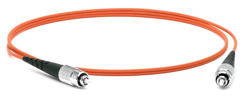 FC-S2-50-FC/PR-FC/PR-H-1.5M-LSZH-OR Патч-корд волоконно-оптический (шнур) MM 50/125, FC-FC, 2.0 мм, simplex, LSZH, 1.5 м