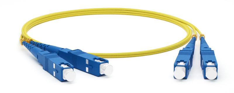 FC-D2-9-SC/UR-SC/UR-H-1.5M-LSZH-YL Патч-корд волоконно-оптич. (шнур) SM 9/125 (OS2), SC/UPC-SC/UPC, 2.0 мм, duplex, LSZH, 1.5 м