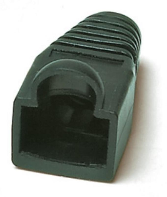 Колпачок изолирующий BOOT-BK-10 для разъемов RJ-45, черный (10 шт.)