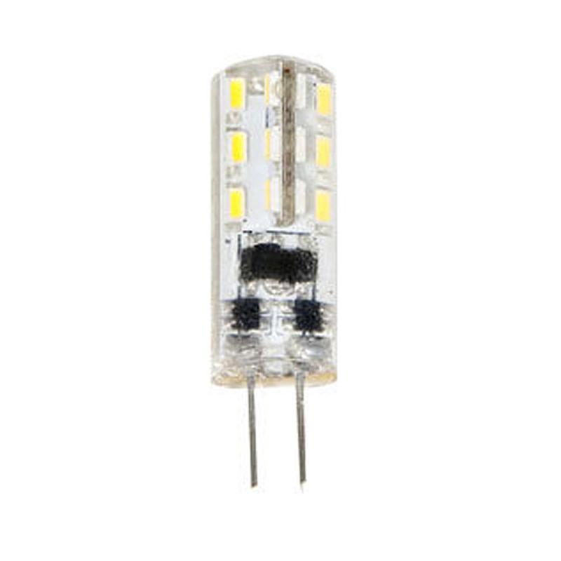Лампа светодиодная LB-420 (2W) 12V G4 4000K капсула силикон