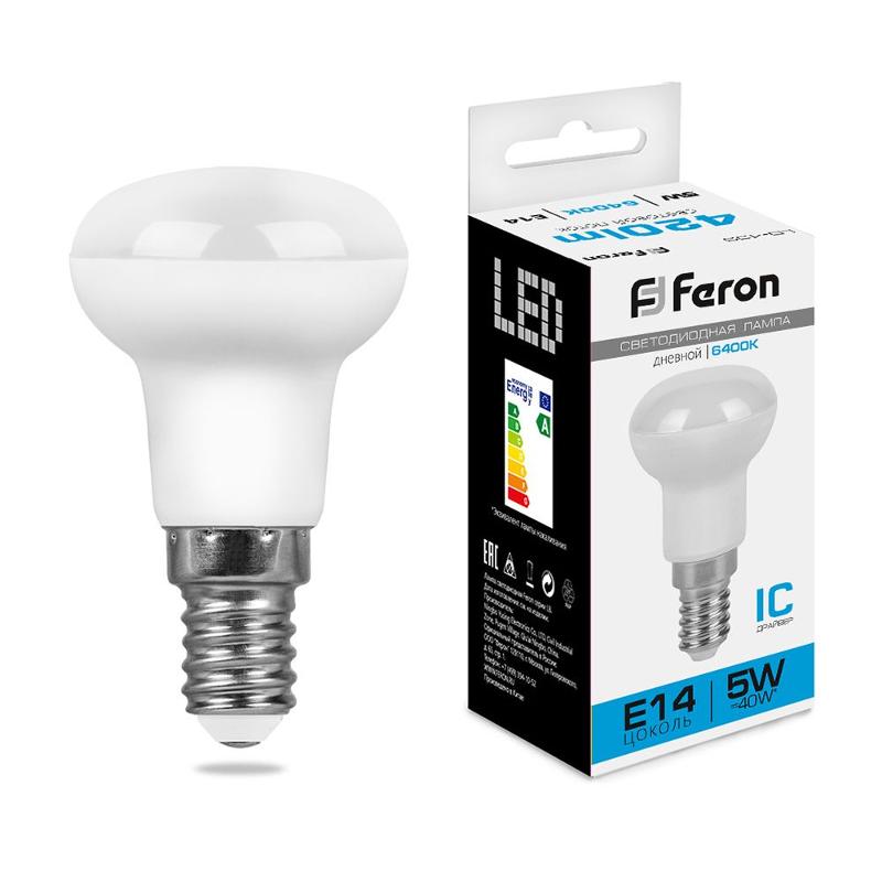 Лампа светодиодная рефлектор LB-439 (5W) 230V E14 6400K R39