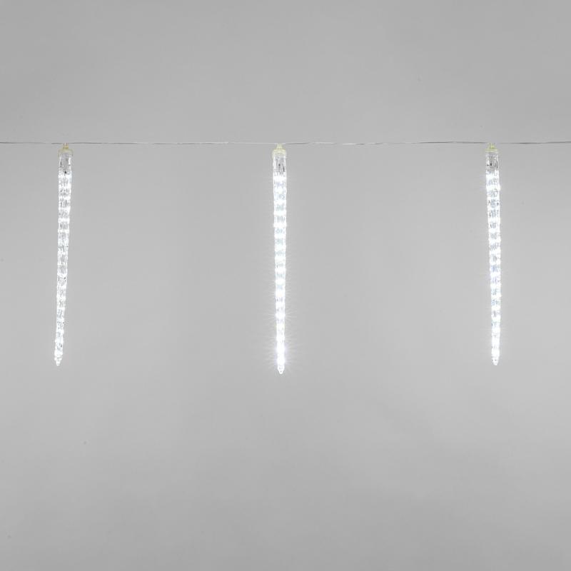 Гирлянда светодиодная "Сосульки" 8 штук*50 см, 300 LED