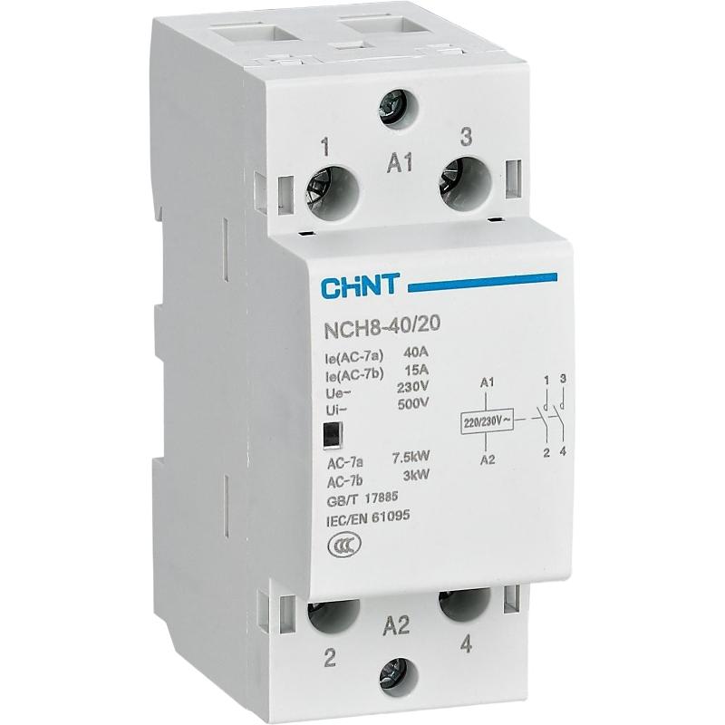 Контактор модульный NCH8-40/02 40A 2НЗ AC220/230В 50Гц (R)