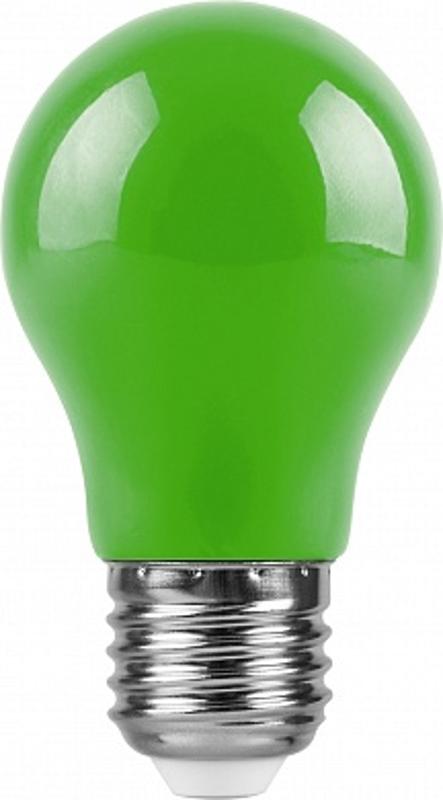 Лампа светодиодная для белт лайта LB-375 (3W) 230V E27 зеленый A50