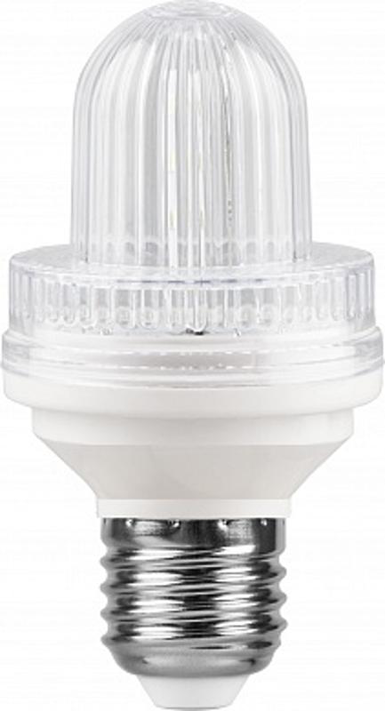 Лампа светодиодная для белт лайта LB-377 (2W) 230V E27 6400K -строб прозрачный