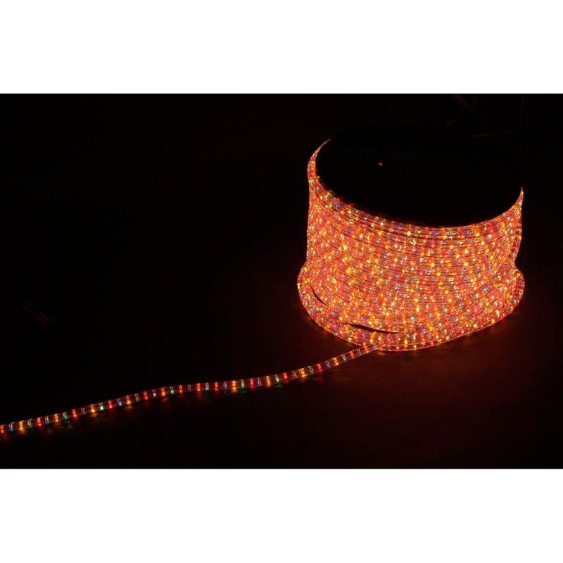 Дюралайт светодиодный LED-F3W 3-х жильный , синий-красный 2,88Вт/м 72LED/м 50м 220V
