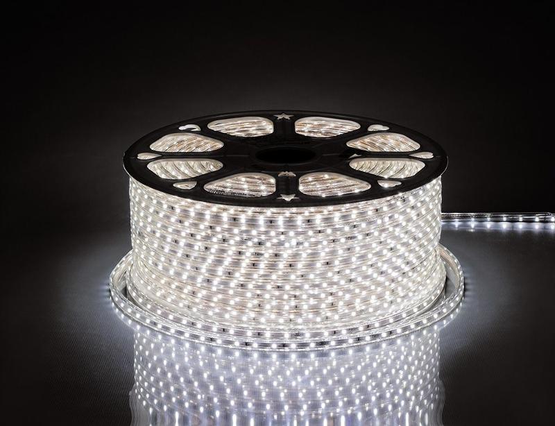 Лента светодиодная LS704/LED-RL 60SMD(2835)/м 4.4Вт/м 220V IP65, длина 100м, 6400K