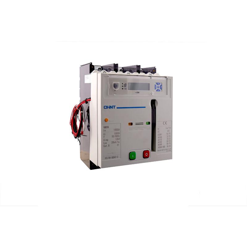 Выключатель автоматический NM8NDC-1000S TM 4P 1000А 50кА с рег. термомаг. расцепителем (R)