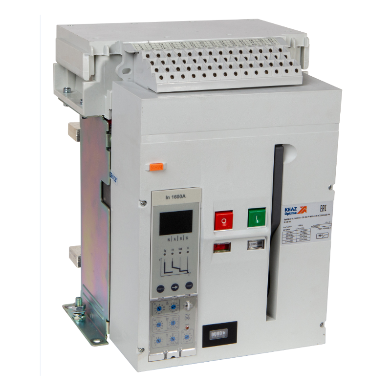 Выключатель автоматический OptiMat A-1600-S1-3P-50-F-MR5.0-B-C2200-M2-P00-S2-03