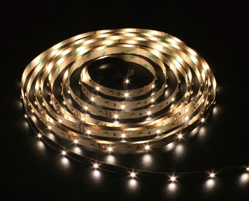 Лента светодиодная LS613/ 120SMD(2835/м 9.6Вт/м 12V 5000*10*1.84мм 3000К, IP65