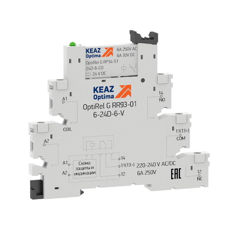 Релейный модуль OptiRel G RM38-51-24D-6-V-CO-S