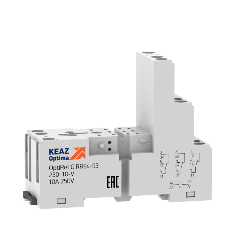 Розетка для реле OptiRel G RR94-94-230-7-V