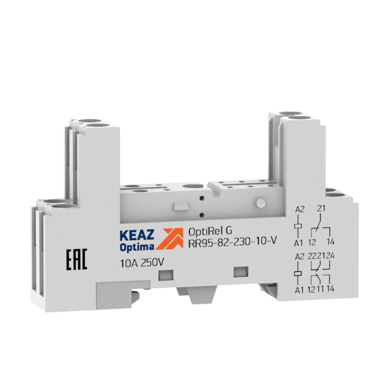 Розетка для реле OptiRel G RR95-82-230-10-V