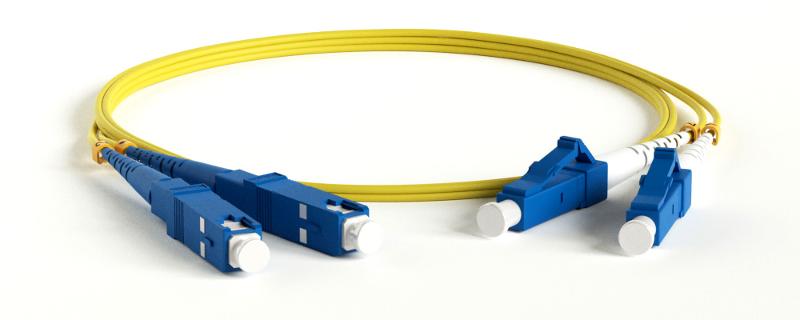 Патч-корд FC-D2-9-LC/UR-SC/UR-H-5M-LSZH-YL волоконно-оптический (шнур) SM 9/125 (OS2), LC/UPC-SC/UPC, 2.0 мм, duplex, LSZH, 5 м