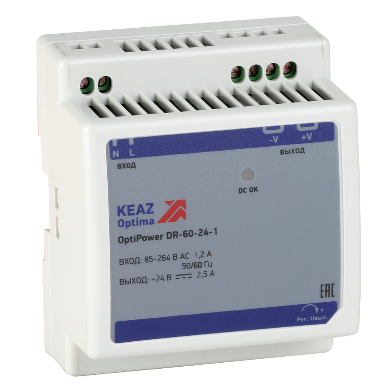 Блок питания OptiPower DR-60-24-1