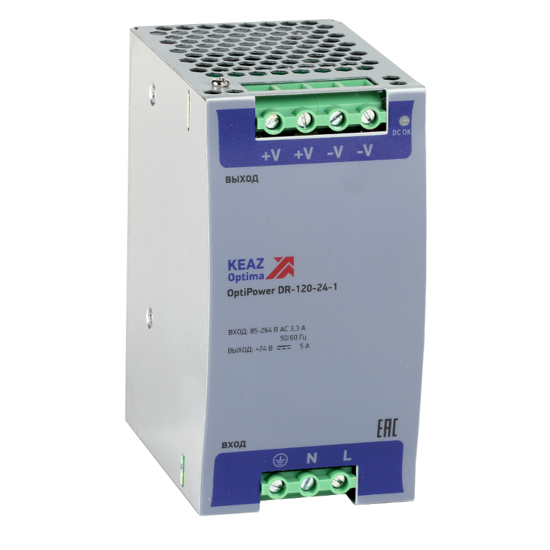 Блок питания OptiPower DR-120-24-1