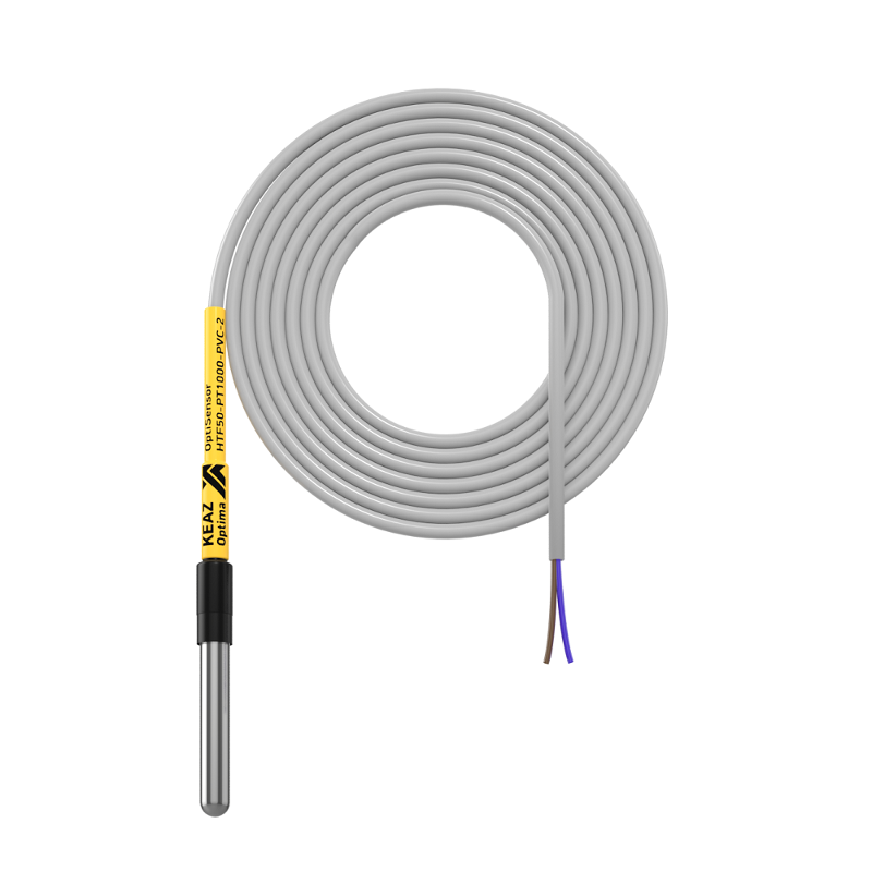 Датчик температуры канальный OptiSensor HTF50-PT1000-PVC-2