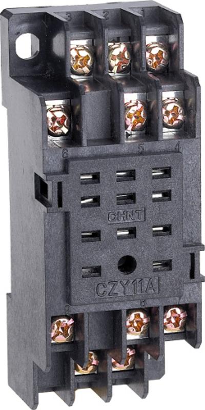 Розетка CZY11A для JZX-22F(D) 3 контакта