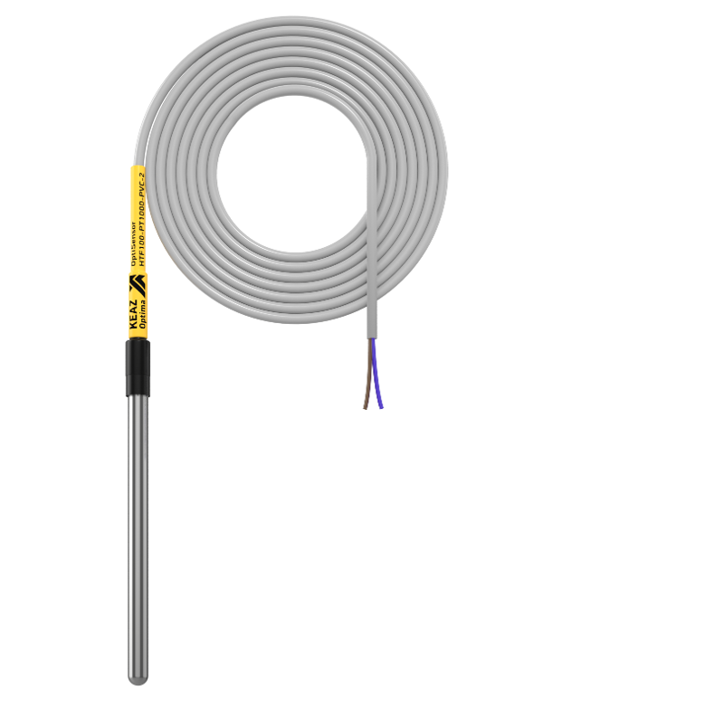 Датчик температуры канальный OptiSensor HTF100-PT1000-PVC-2