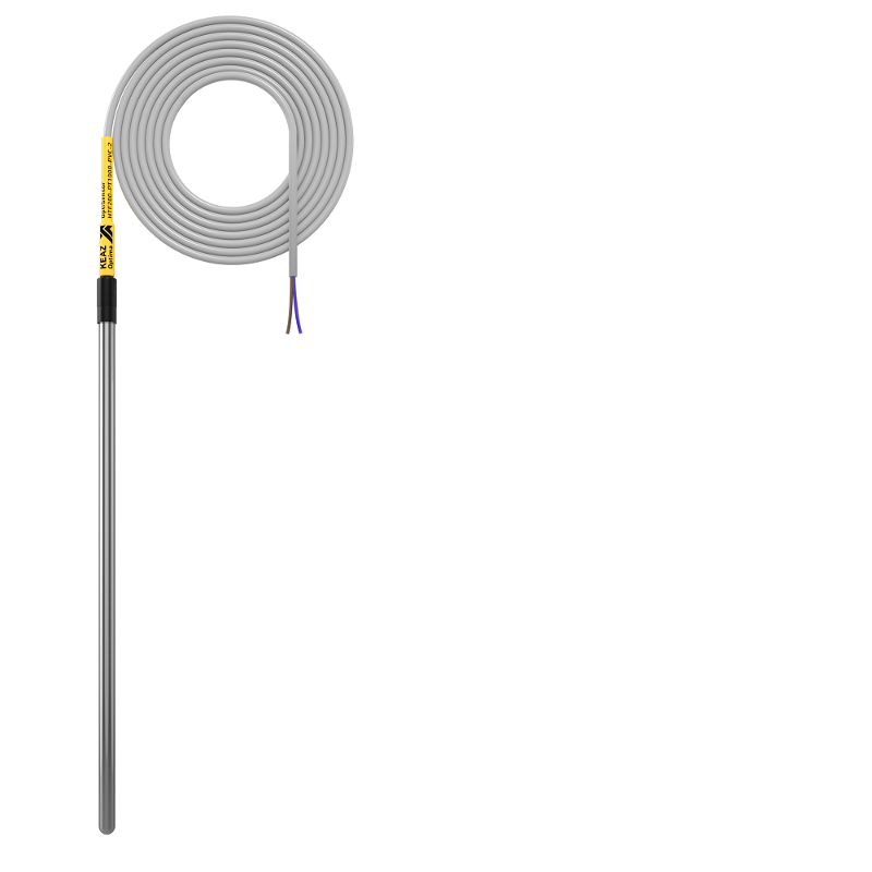 Датчик температуры канальный OptiSensor HTF200-PT1000-PVC-2