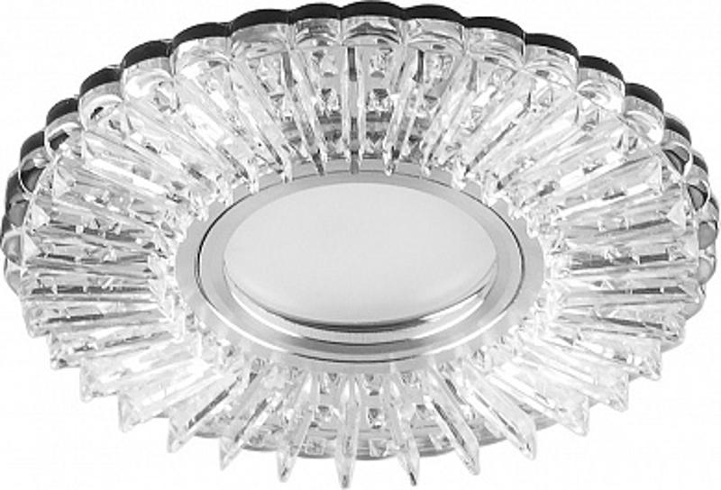 Светильник встраиваемый с белой LED подсветкой CD900 потолочный MR16 G5.3 белый