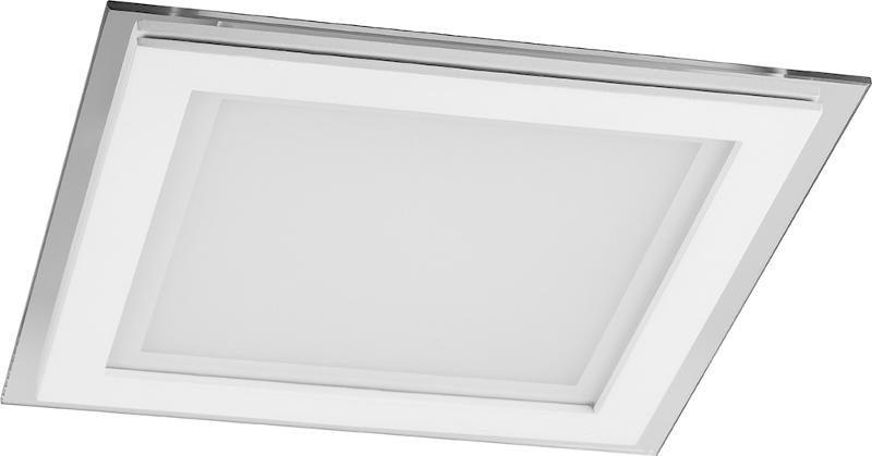 Светильник светодиодный встраиваемый квадратный AL2111, 18W, 1120Lm, 4000K, белый