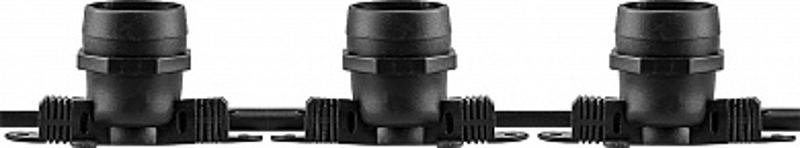 Гирлянда CL25-25 Белт-лайт 230V черный IP65 25м