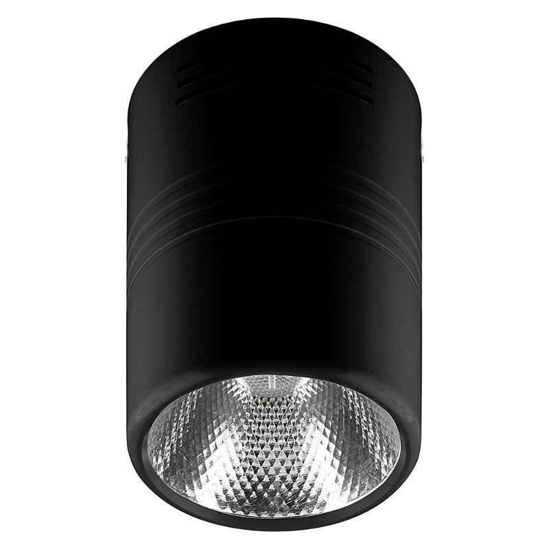 Светильник накладной светодиодный спот неповоротный AL518, 10W, 800Lm, 4000K, 30 градусов, черный