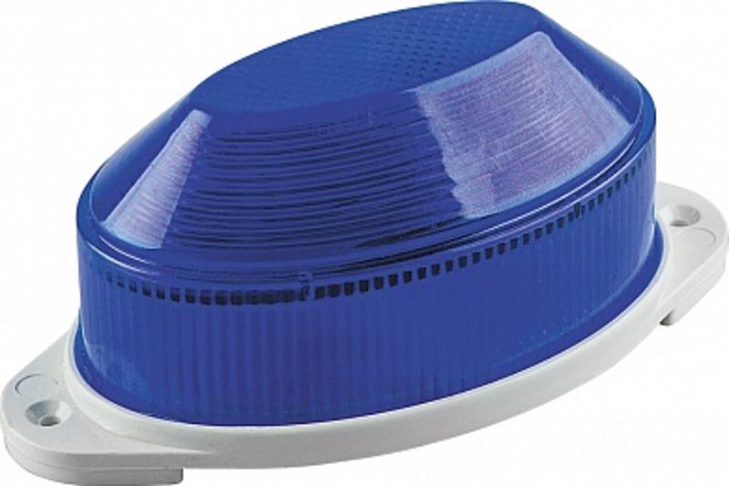 Светильник-вспышка (стробы)  STLB01  IP54 18LED 1,3W синий