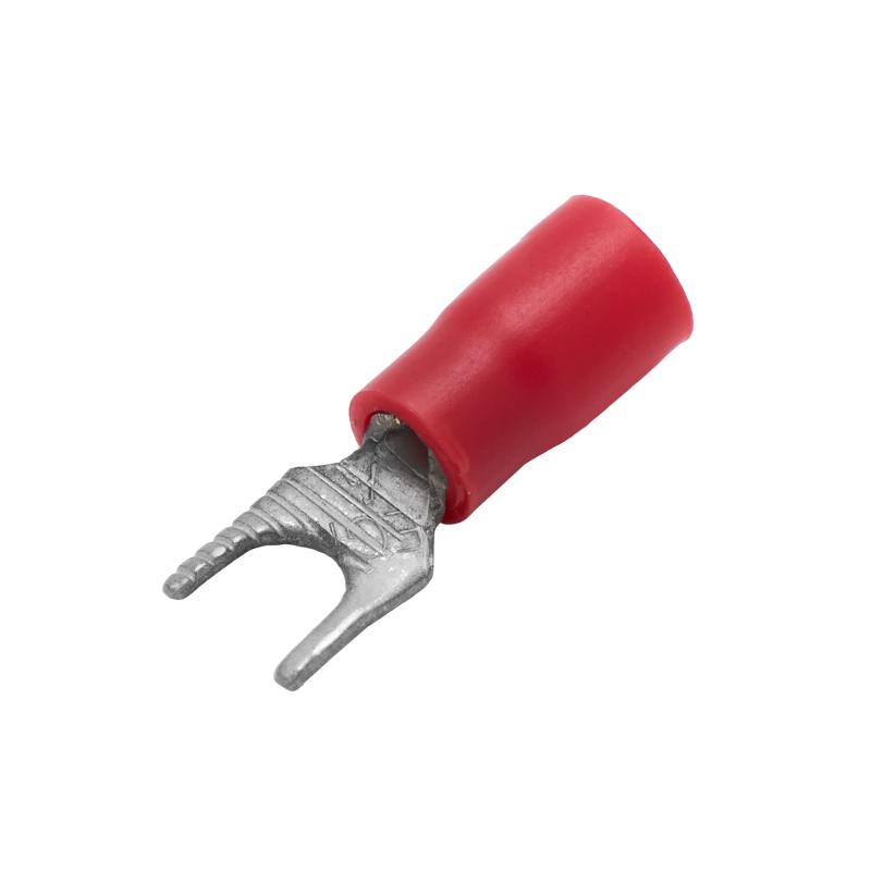 Наконечник вилочный с изолир.фланцем, 0,25-1,5мм.кв. 4,1мм.