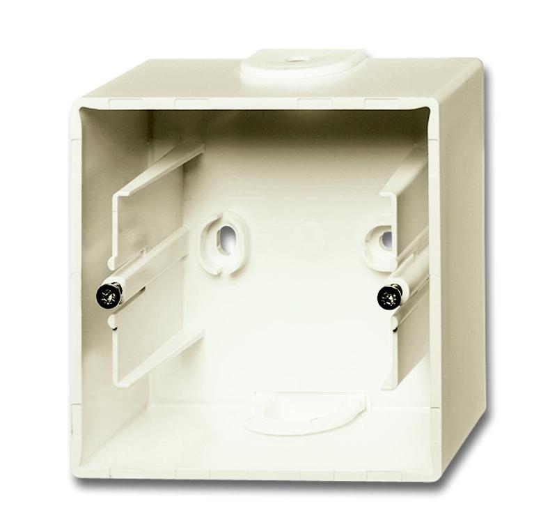 ABB Basic 55 Сл. кость Коробка для открытого монтажа, 1-постовая
